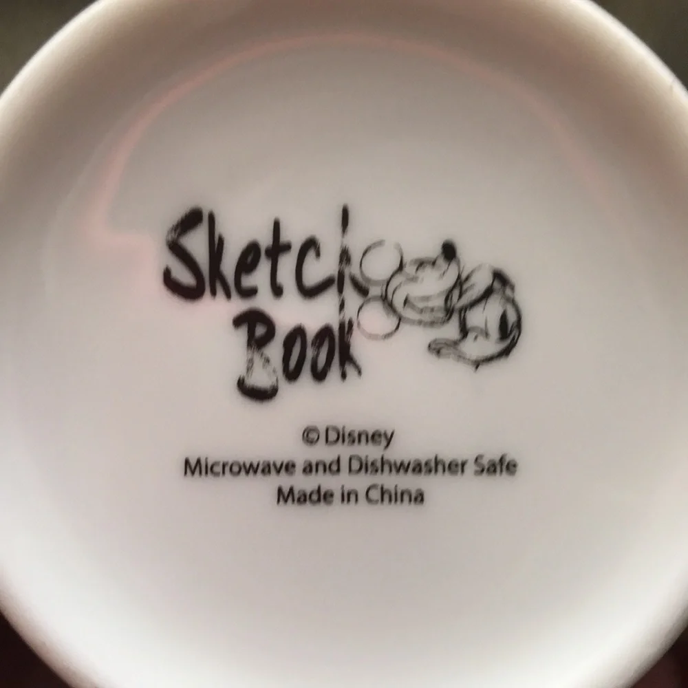 Mickey Mouse DISNEY Cutting Boards Sketch Mugs